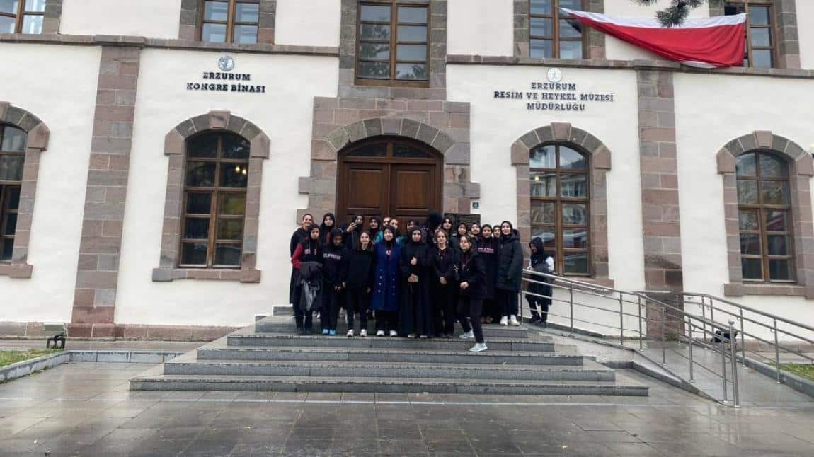 Erzurum kongresi ve karskapı şehitliğine gezi düzenlendi